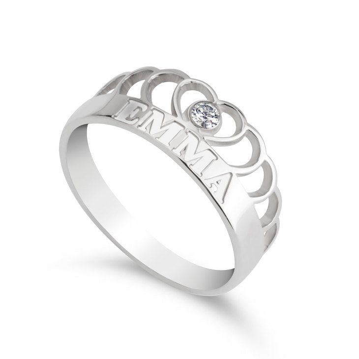 Tiana Crown Ring